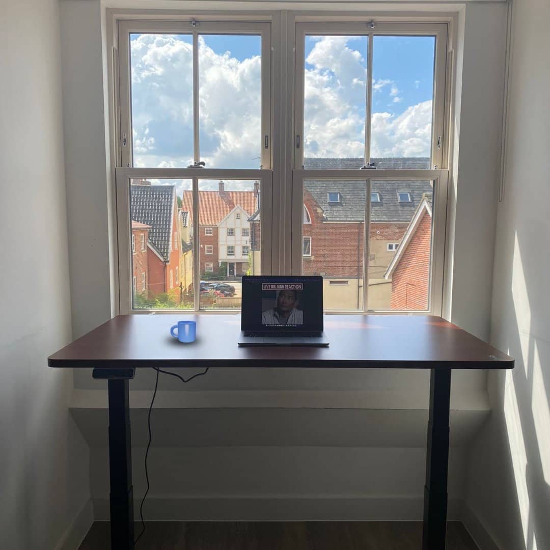 how to calculate the best height desk