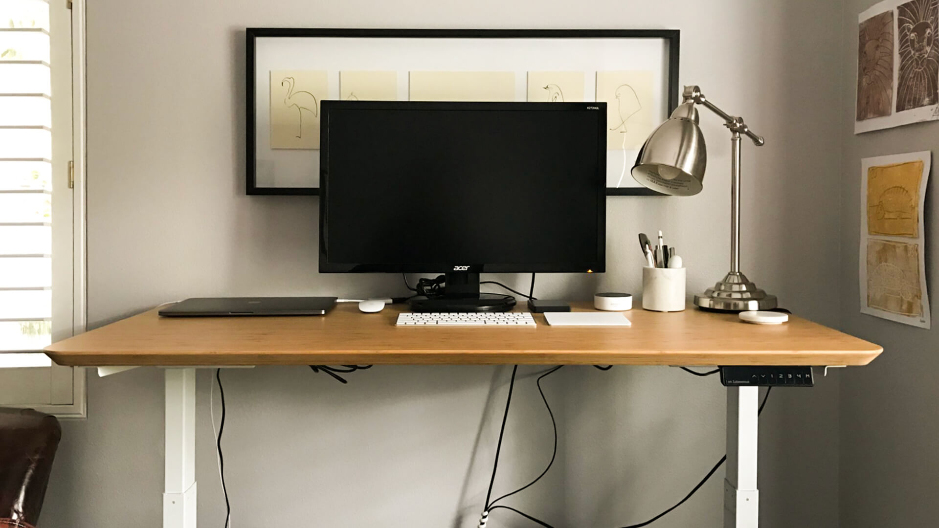 DIY standing desk kit from Autonomous