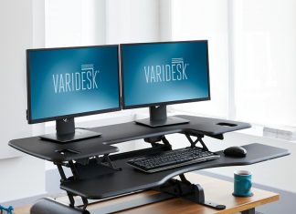 VariDesk Pro Plus 48 Standing Desk Converter: Taking breaks to stand Standing Desk Review - VariDesk Pro Plus 48: Taking breaks to stand