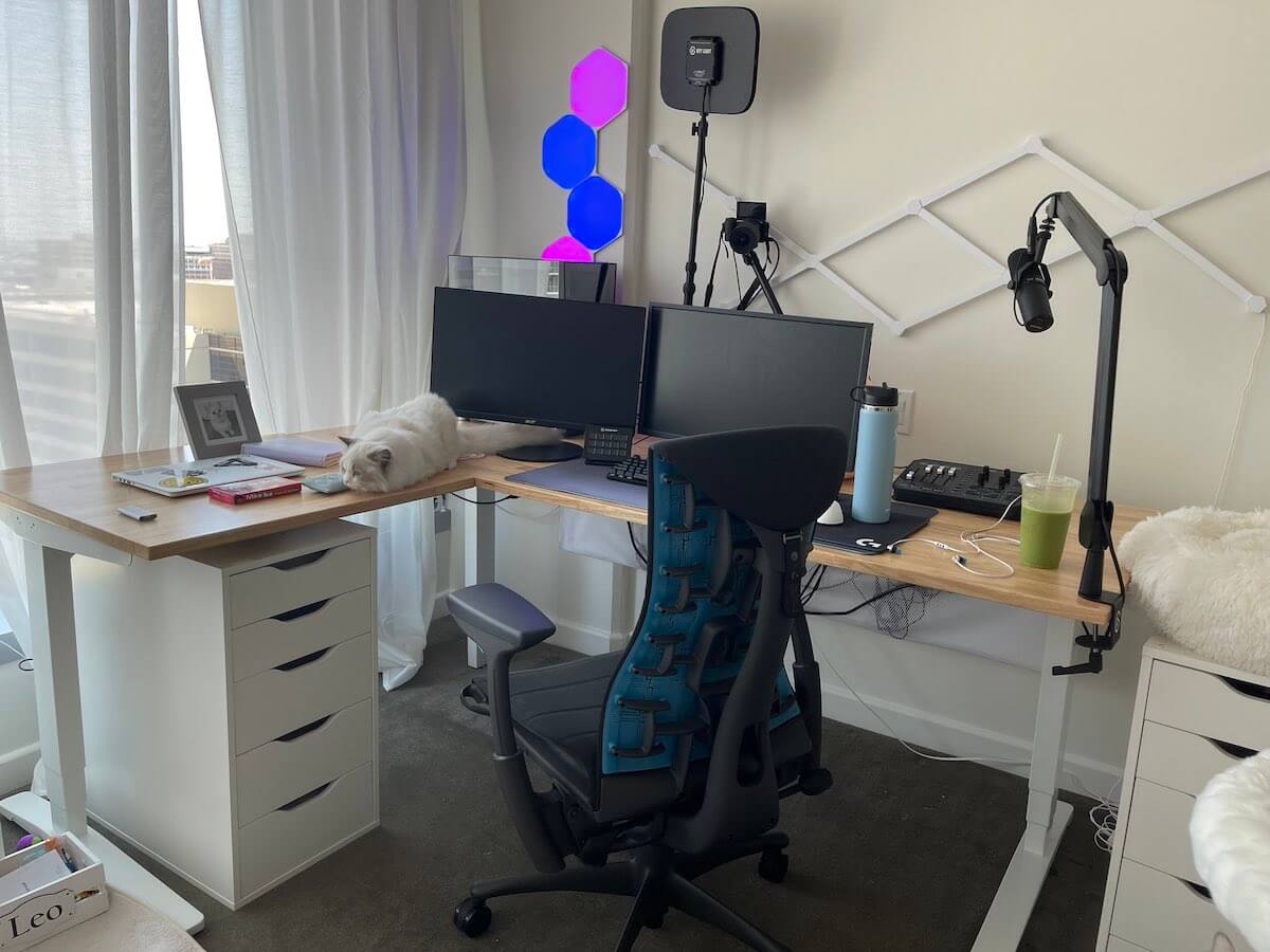 l shaped standing desk comparison