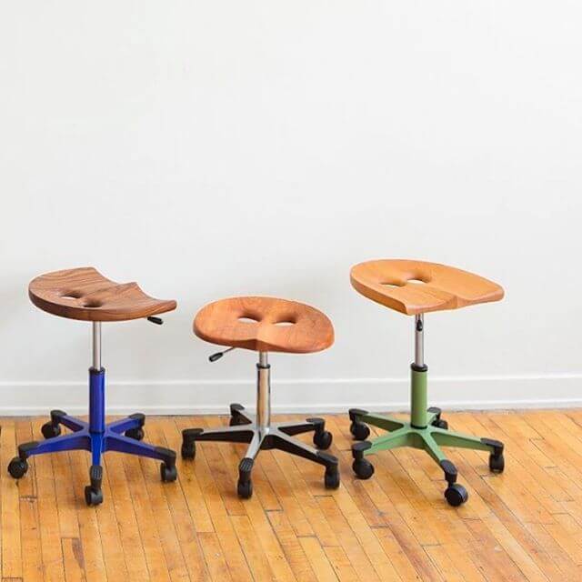 Swopper Height Adjustable Stool ergonomic chair