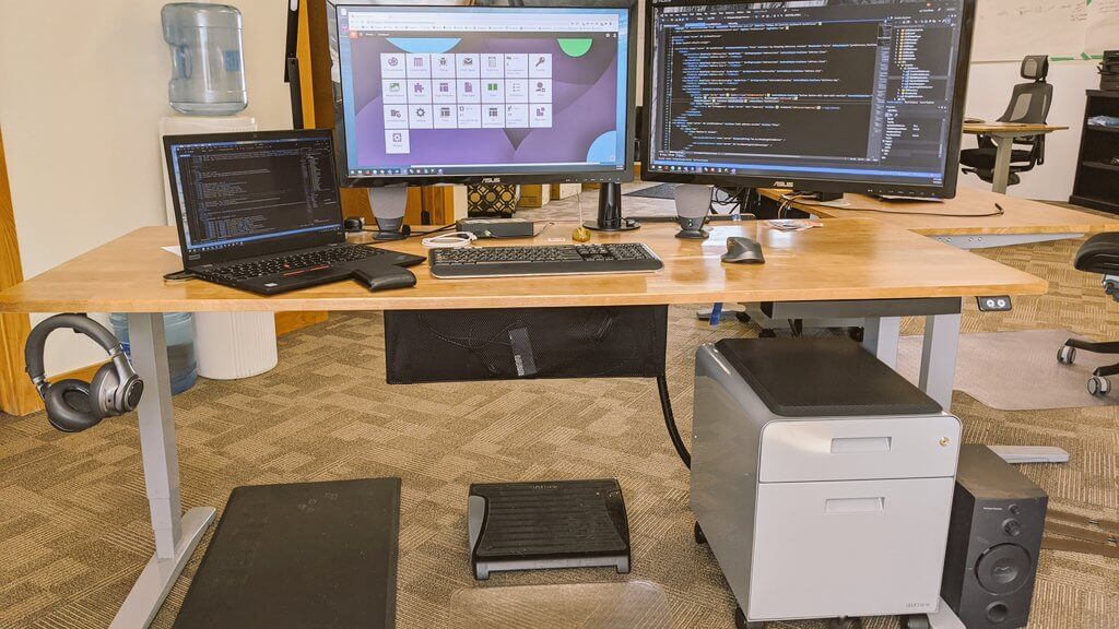 uplift height adjustable sit stand desk review