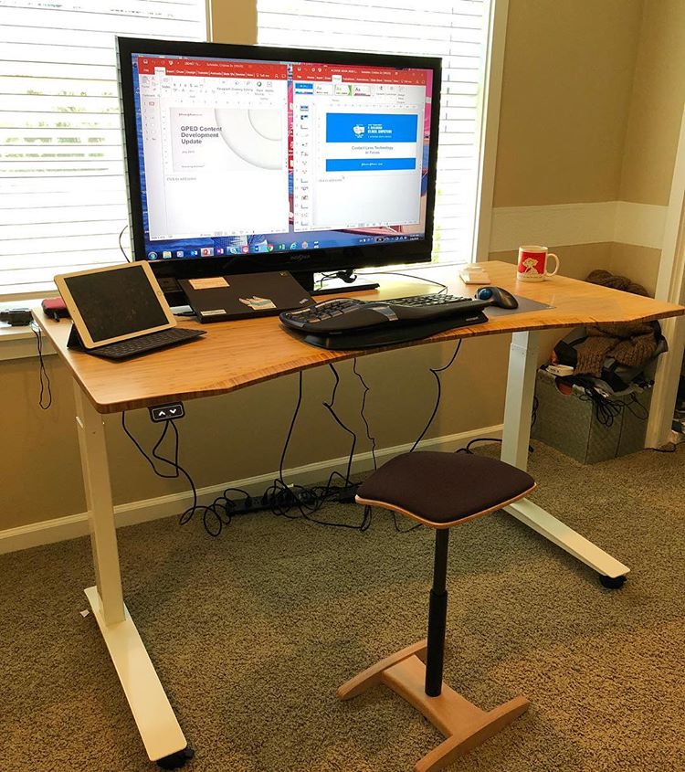 Jarvis bamboo standing desk