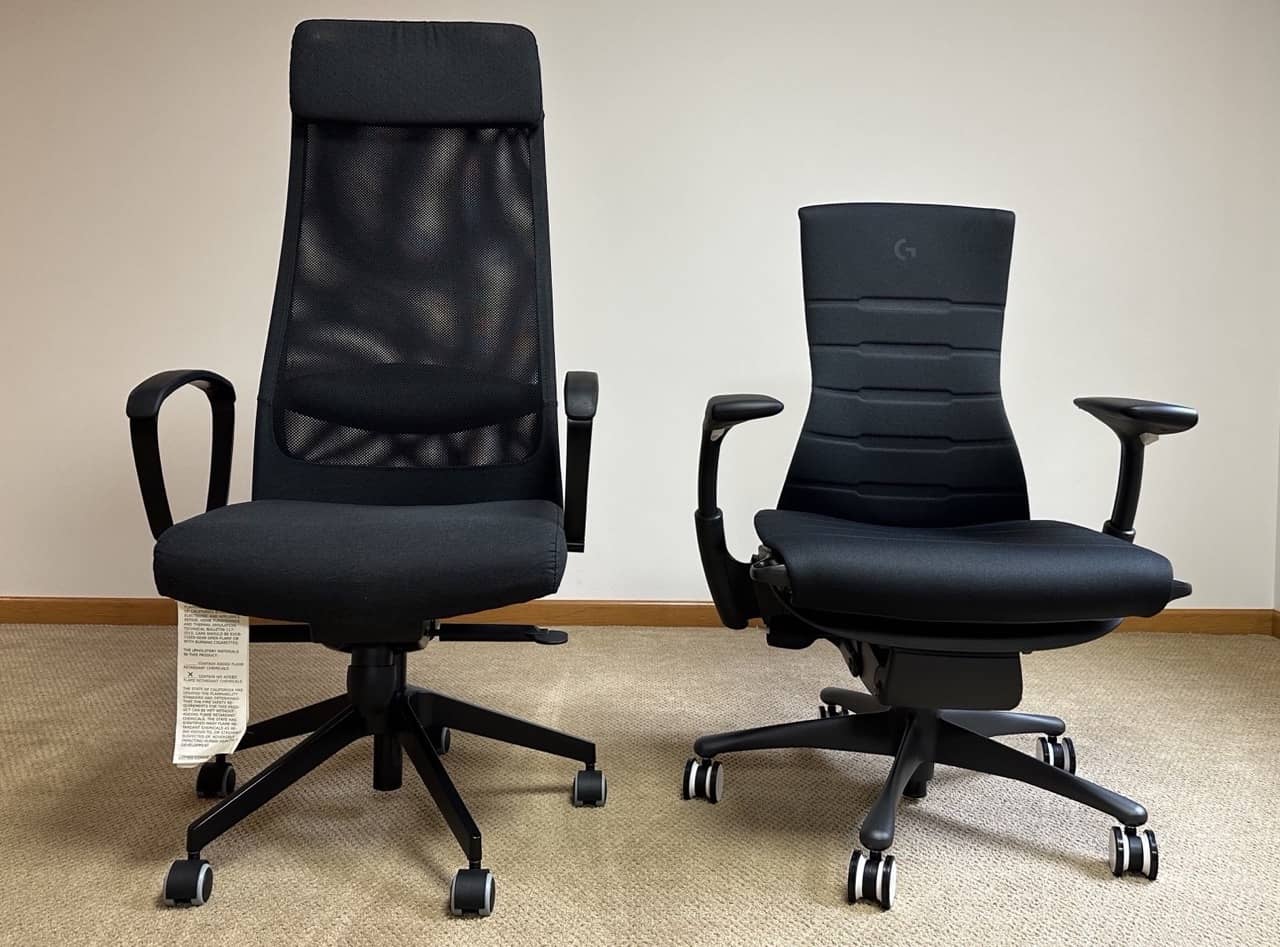 Ikea Markus and embody chair Large