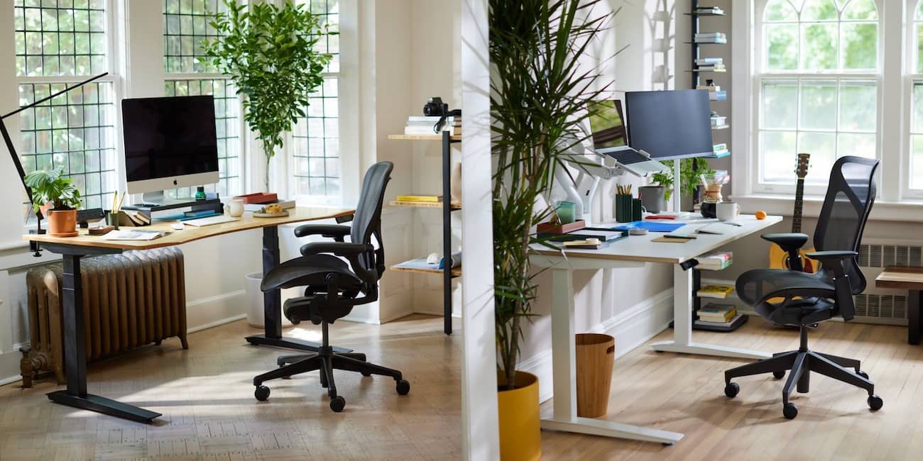 Cosm vs aeron chair - the great showdown by WFHWorld