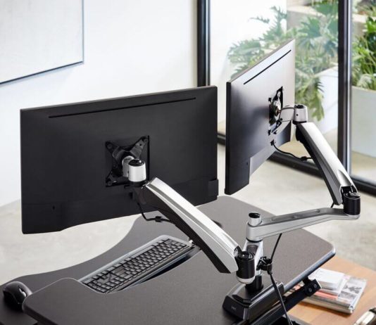 Vari Dual Monitor Arm Review (2026): Still the Premium Articulation Pick Vari Dual Monitor Arm