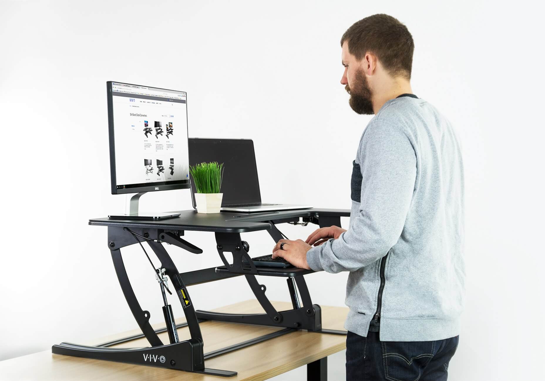 VIVO standing desk converter