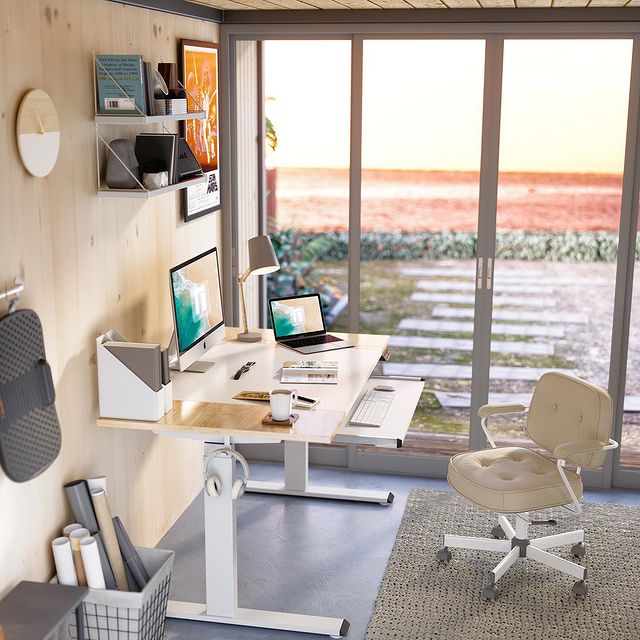 fezibo setup stand up desk
