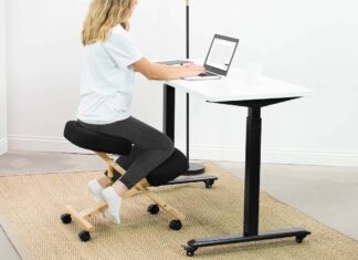 VIVO DRAGONN ergonomic kneeling chair – Is a Kneeling Chair with a Backrest More Comfortable? DRAGONN kneeling chair