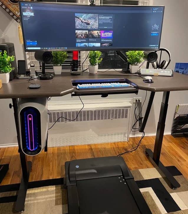 iMOVR Lander SteadyType Desk