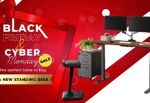 Standing Desk Black Friday & Cyber Monday Deals ⭐ (updating…) Black Friday standing desk deals