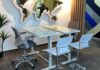 Top 5 best Tempered Glass Standing Desks for large space glass standing desks
