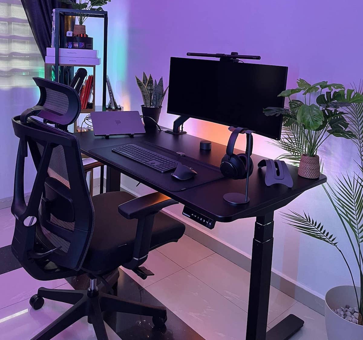 standing desk for home setup