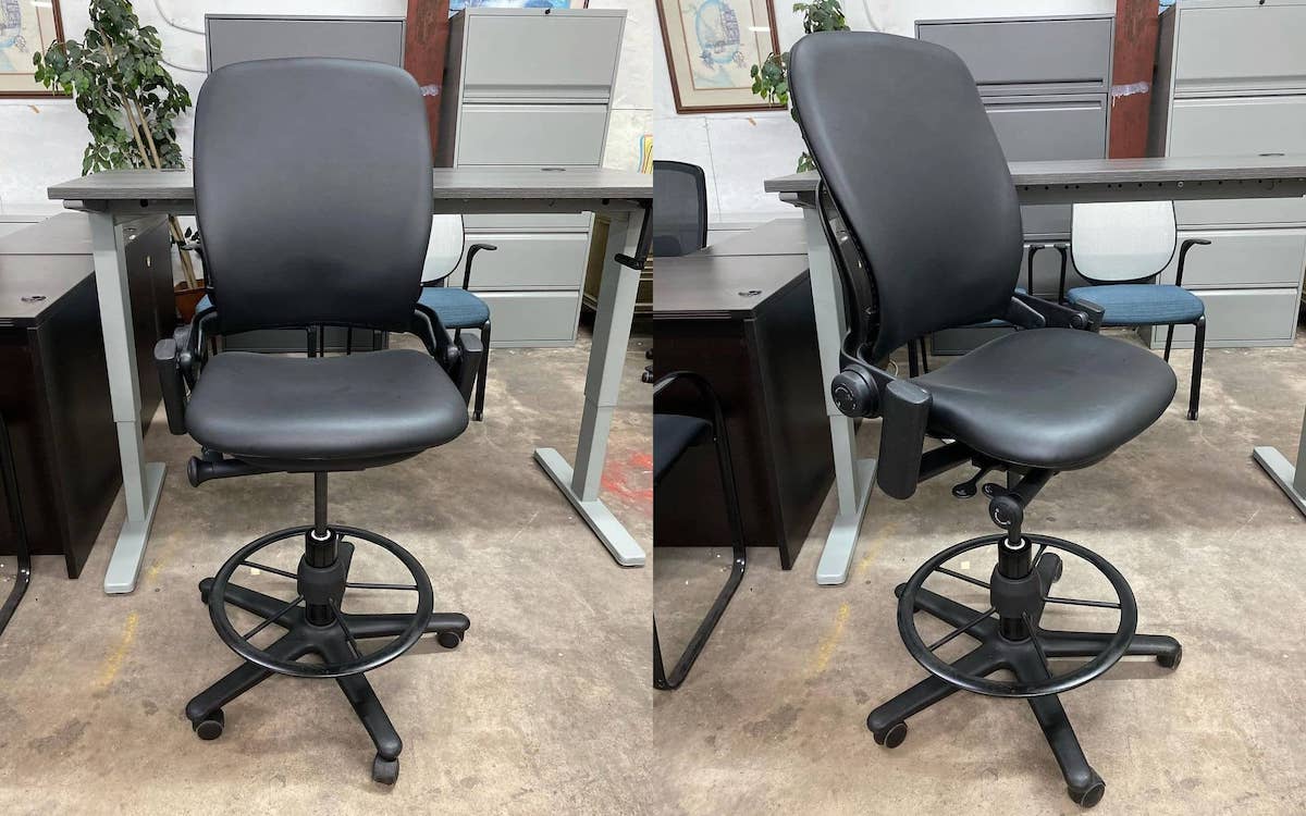 Steelcase Leap stool