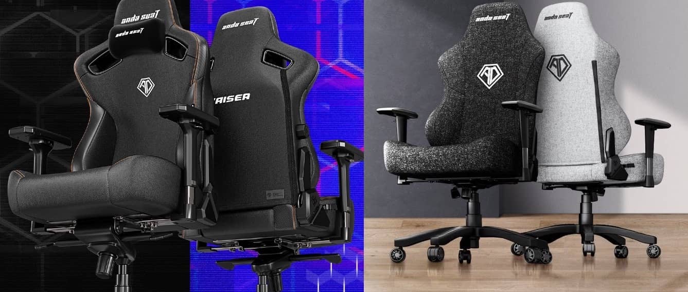andaseat gaming chairs - kaiser 3 vs phantom 3