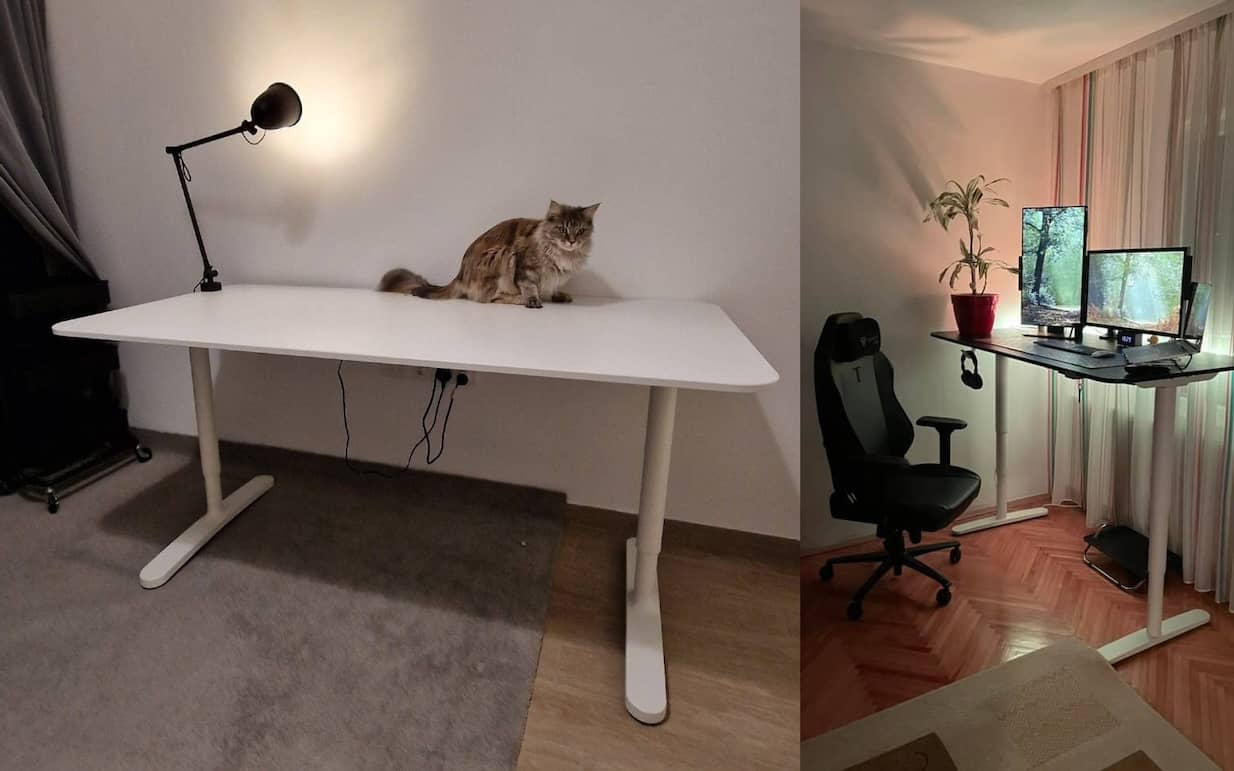 ikea Bekant desk