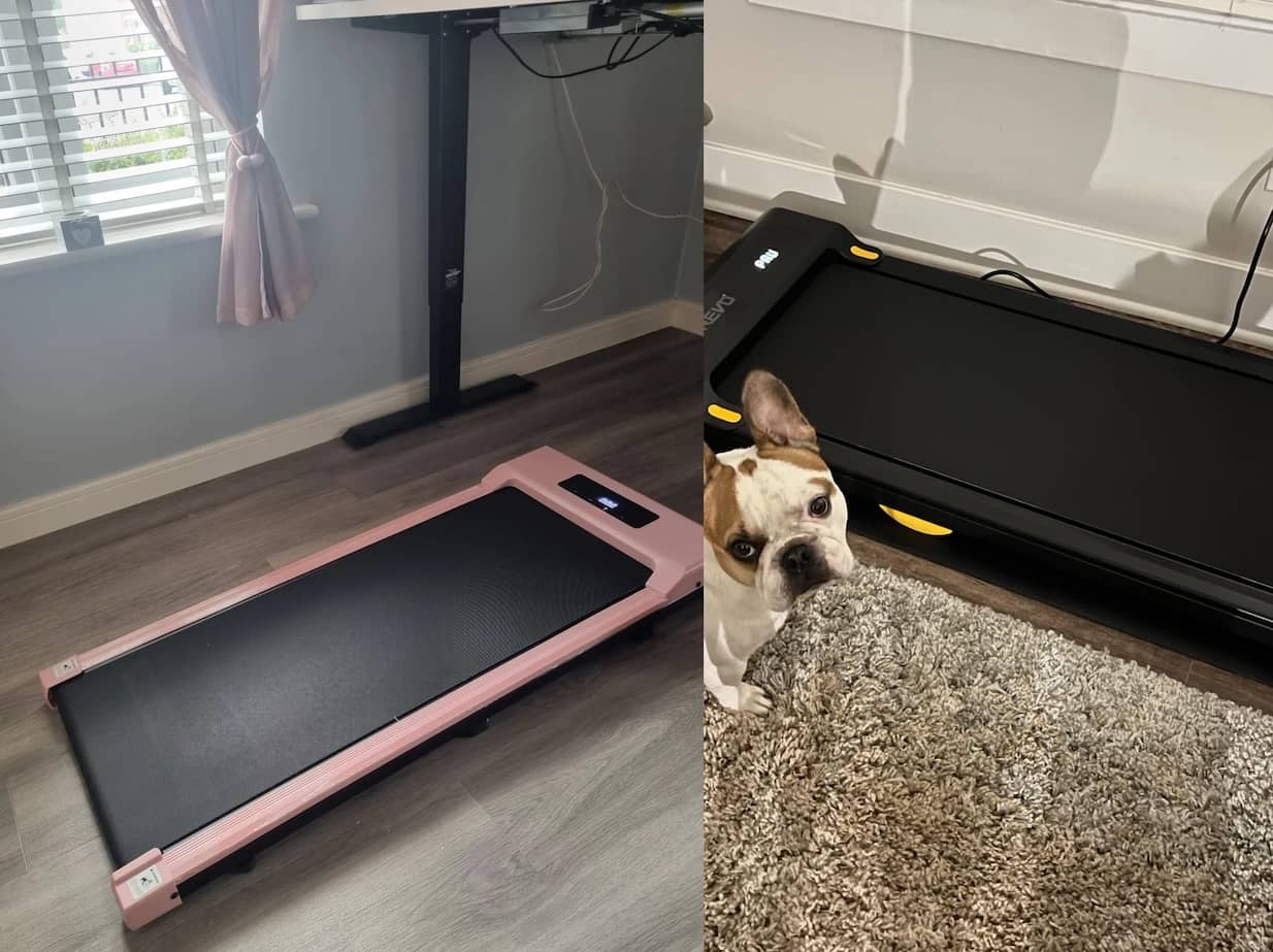 urevo vs goplus under desk treadmills