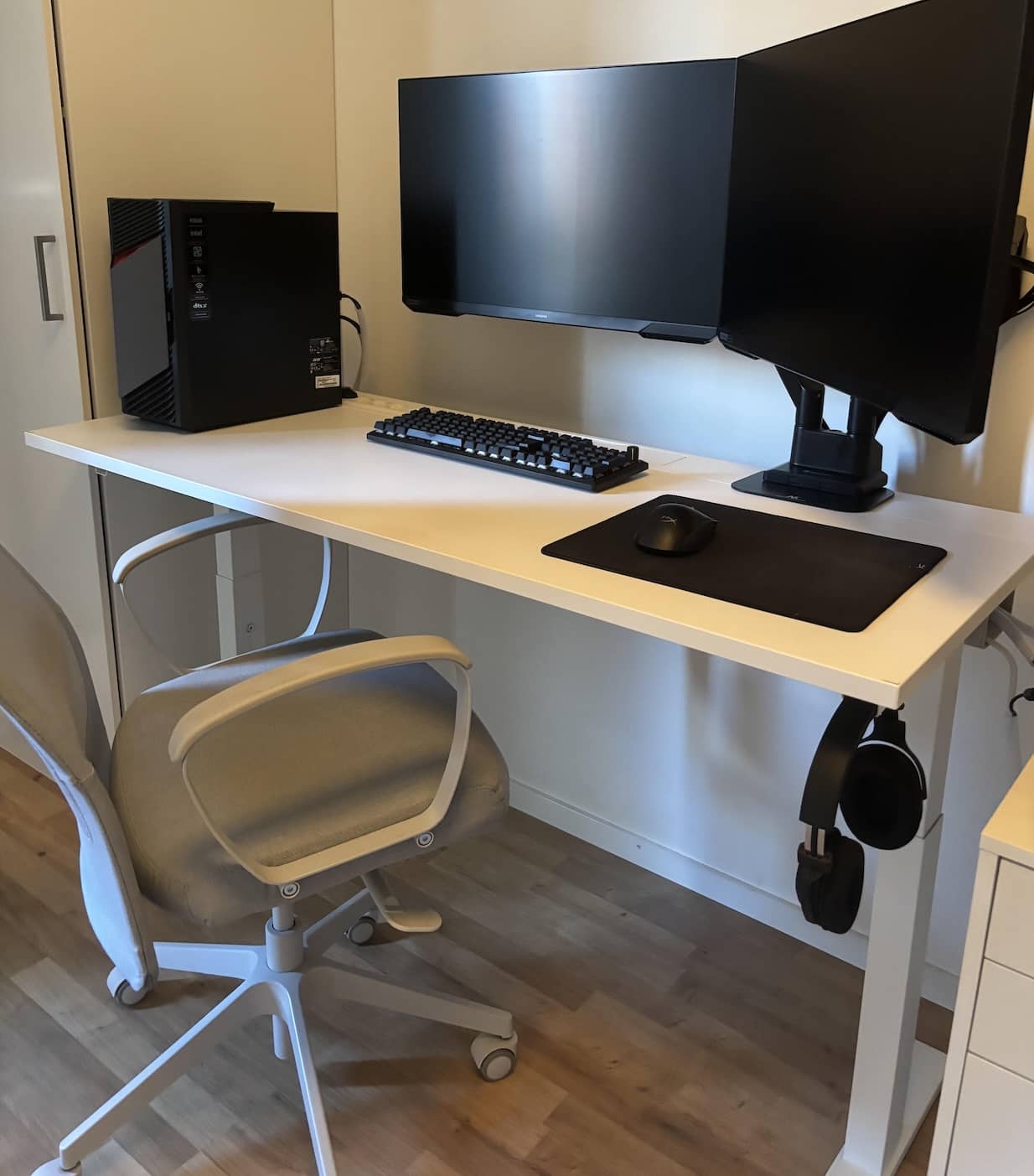 IKEA MITTZON setup